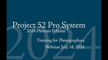 Project 52 Pro System: Webinar Replay