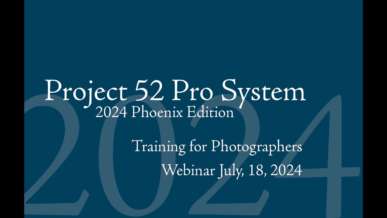 Project 52 Pro System: Webinar Replay - YouTube