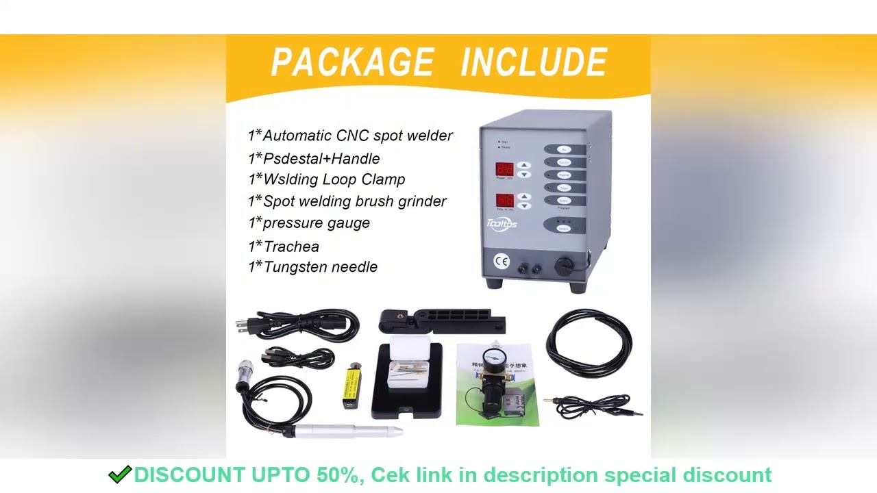 Automatic CNC Pulse Argon Arc Tig Jewelry Spot Welding Machine Wholesale Best Quality New