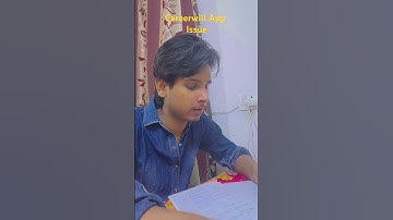 career will app not working issue #careerwillapp #careerwill #issue #problem #rakeshyadavsir