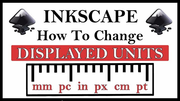 Inkscape: How To Change The Displayed Measurement Units In Inkscape