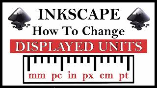 Inkscape: How To Change The Displayed Measurement Units In Inkscape