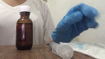 Mixing from two vials into one syringe