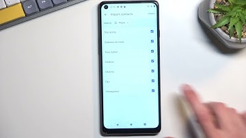 How to Copy Contacts from a SIM Card to the Internal Storage on the CUBOT Max 3 - Import Contacts