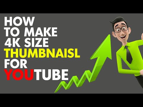 How To Make Thumbnail For Youtube Videos (Full Hd 4k Thumbnail Under then 3 Min! )