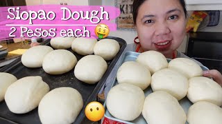 SIOPAO DOUGH Recipe pang Negosyo | Full Ingredients   Costing for your Siopao Business