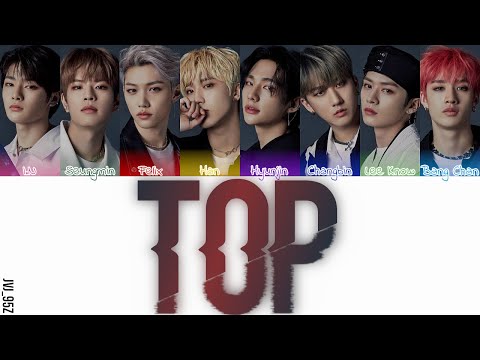 STRAY KIDS(스트레이 키즈) - TOP (English Ver.) [Colour Coded