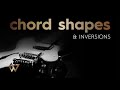 Cool 2 Note Electric Guitar Chord Shapes and Inversions - Worship Guitar Skills