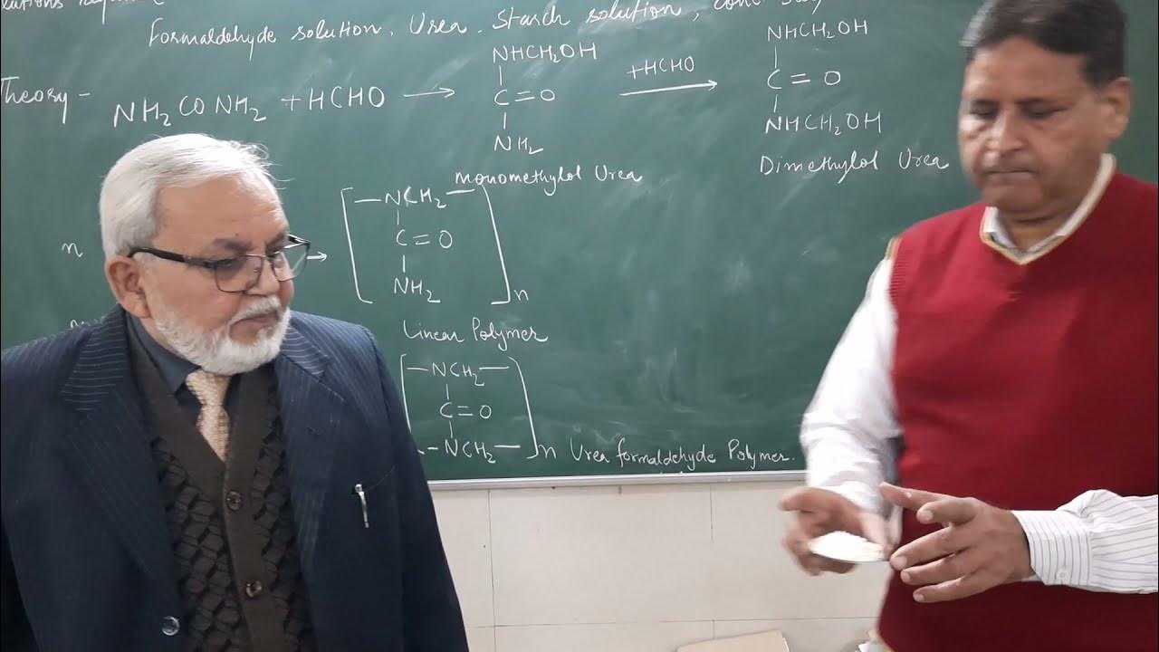 Chemistry Practical Sem1 Experiment 4 To prepare a fresh sample of