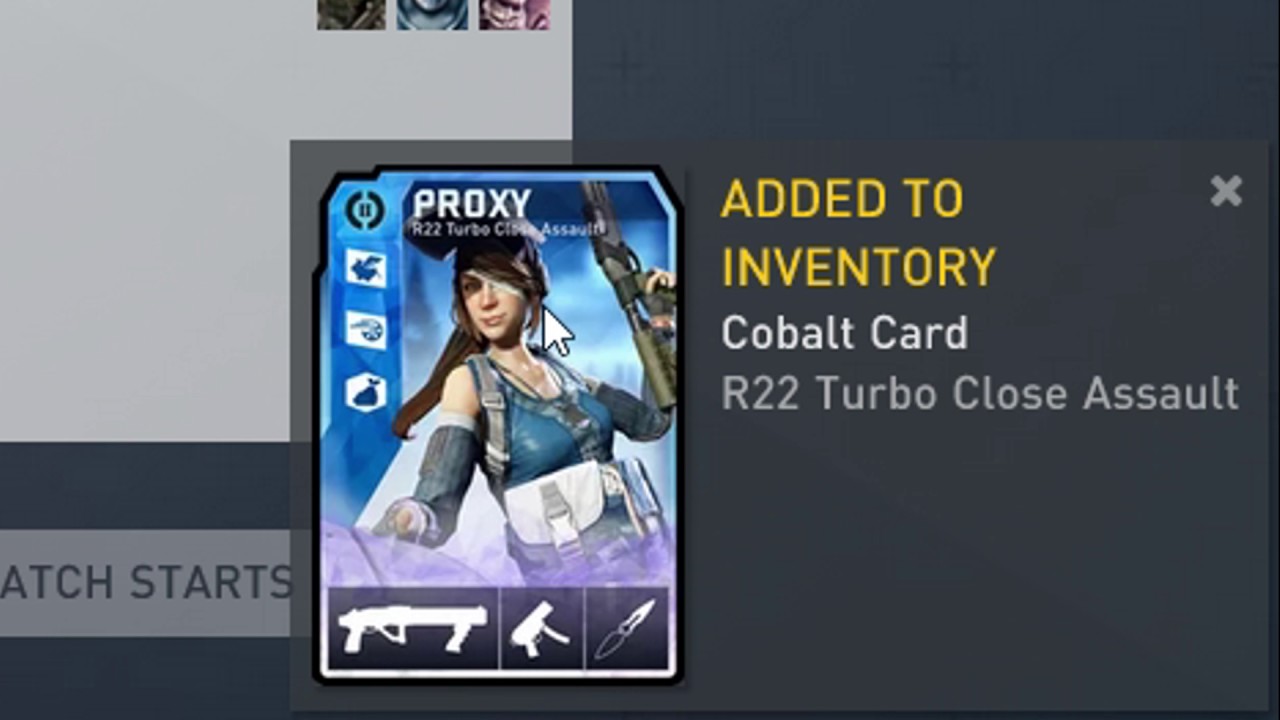 [Dirty Bomb] When you open an equipment case