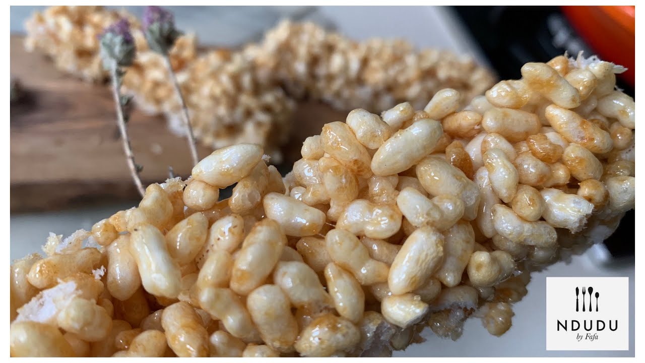 HOW TO MAKE PUFFED RICE CAKES Easy And Quick Recipe YouTube
