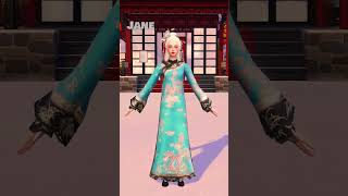 My Sims through ages | Part 3: Ancient Chinese inspired outfits shorts thesims