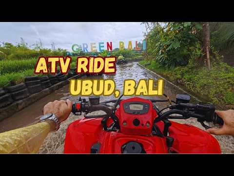 ATV ride in Ubud, Bali | ATV Green Bali Adventure | Indonesia | POV shot Insta360 Ace Pro