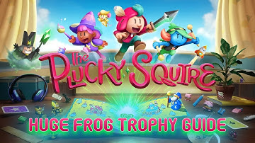 The Plucky Squire - Making The TINY Frog HUGE (Huge Frog Trophy Guide)