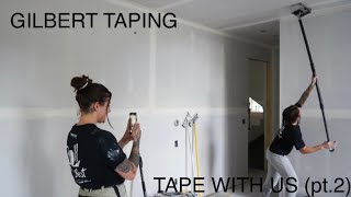 Taping a house step by step (part 2)