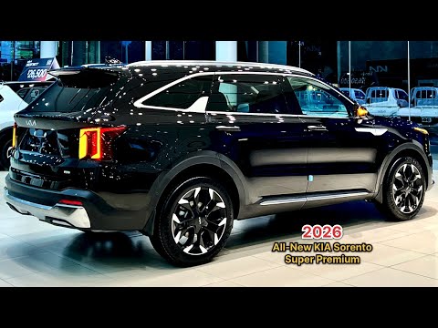 New Arrival! 2026 All-New KIA Sorento 4X Super Premium - New Performance Exterior and Interior