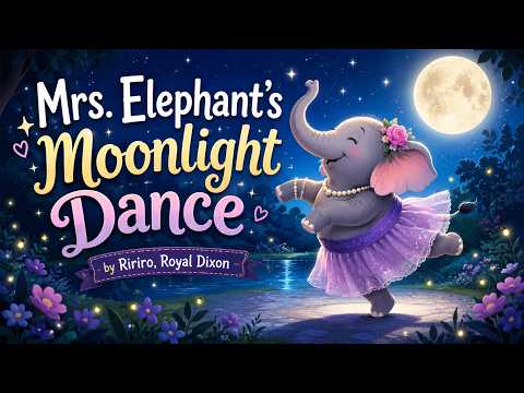 Mrs. Elephant’s Beautiful Moonlight Dance | Bedtime Story for Children
