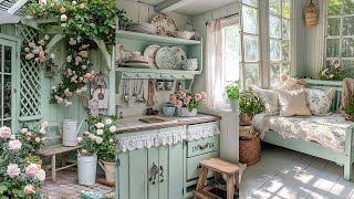 Mint Green English Country Cottage | Shabby Chic Charm with Soft Vintage Touches screenshot 4