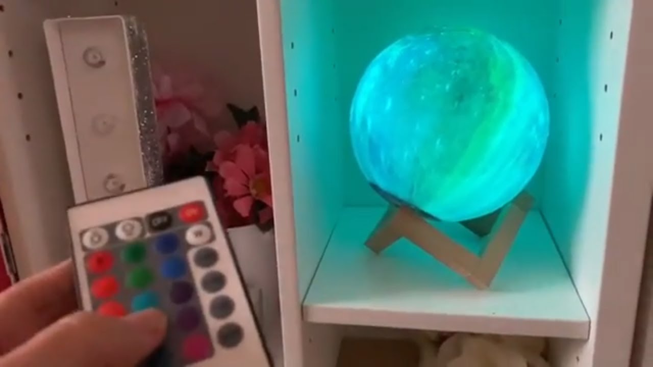 Moon Lamp Galaxdream - Best 3D Print 16 Colors Moon Light Lamp