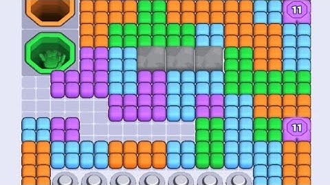 Cube Color Escape Level 416-417-418 Walkthrough Gameplay Android,iOS 