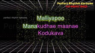 Kodiyile Malligai Poo Karaoke With Lyrics