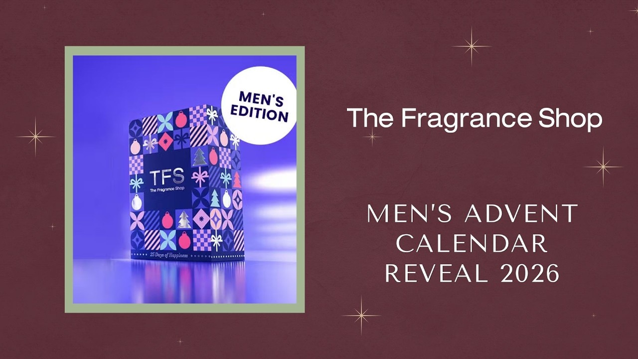 THE FRAGRANCE SHOP MEN'S ADVENT CALENDAR REVEAL 2026 - YouTube