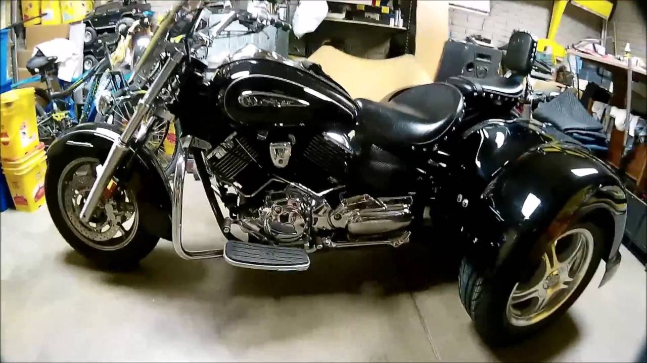 yamaha v star trike kit