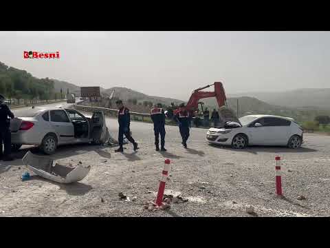 TERBİZEK KAVŞAĞINDA FECİ KAZA: 8 YARALI