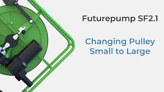 Futurepump SF2.1: Changing Pulley Small to Large