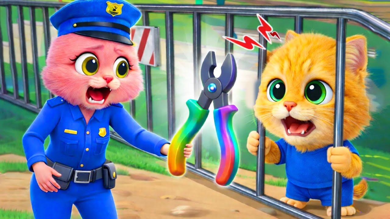 Police Officer Rescues Baby | Police Cartoon + More Nursery Rhymes & Kids Songs | Toby Town