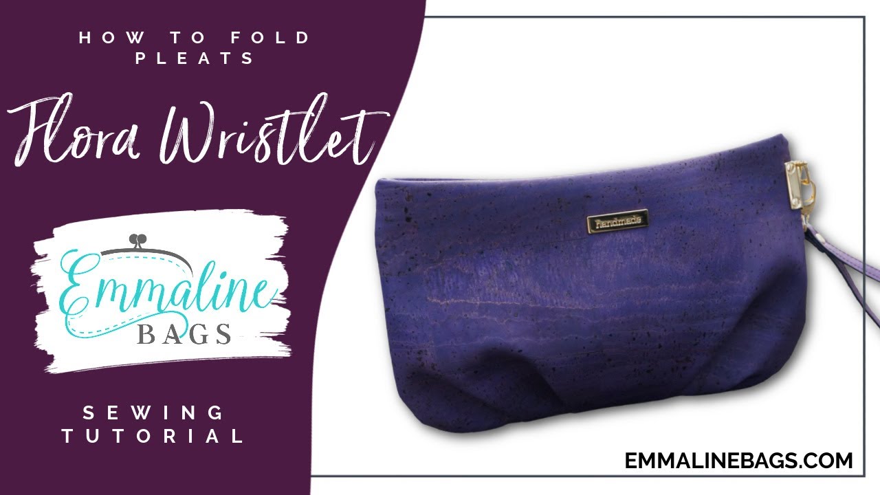 Emmaline Bags: Sewing Patterns and Purse Supplies: How to Add a Wrist Strap  or a Removable Shoulder Strap to your Necessary Clutch Wallet - A Tutorial