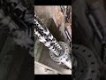 Installation of parallel twin-screw extruder in factory