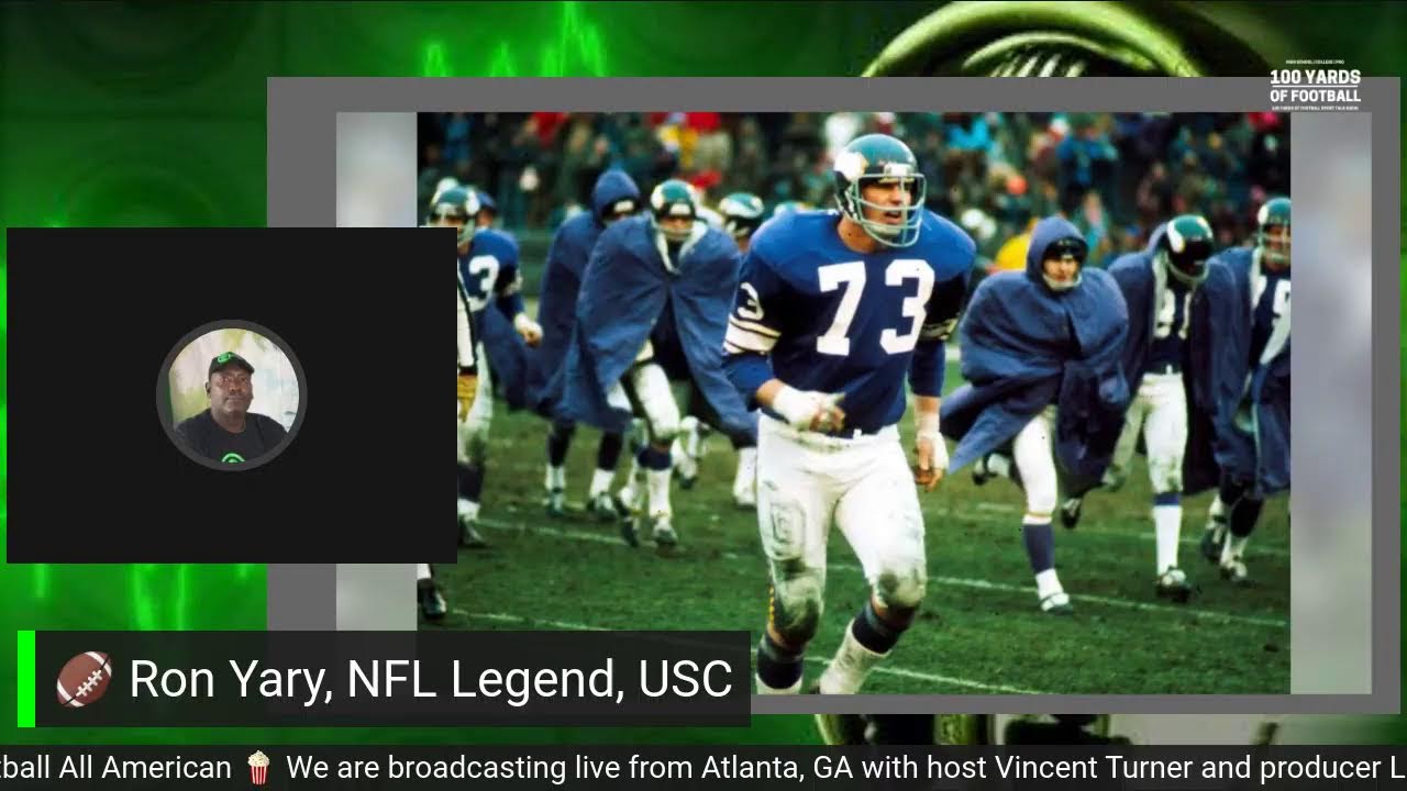 🏈 Ron Yary, NFL Legend and Southern California Great and College Football All American