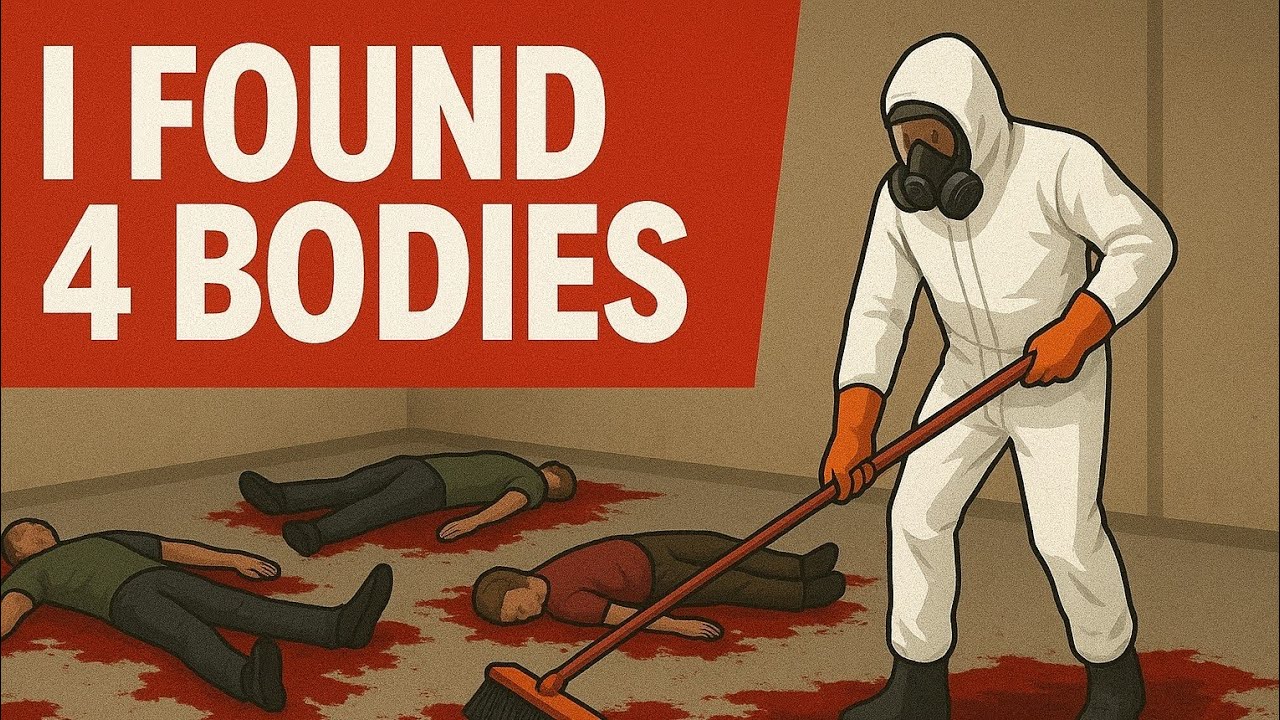 I FOUND 4 BODIES|Crime scene cleaner simulator 