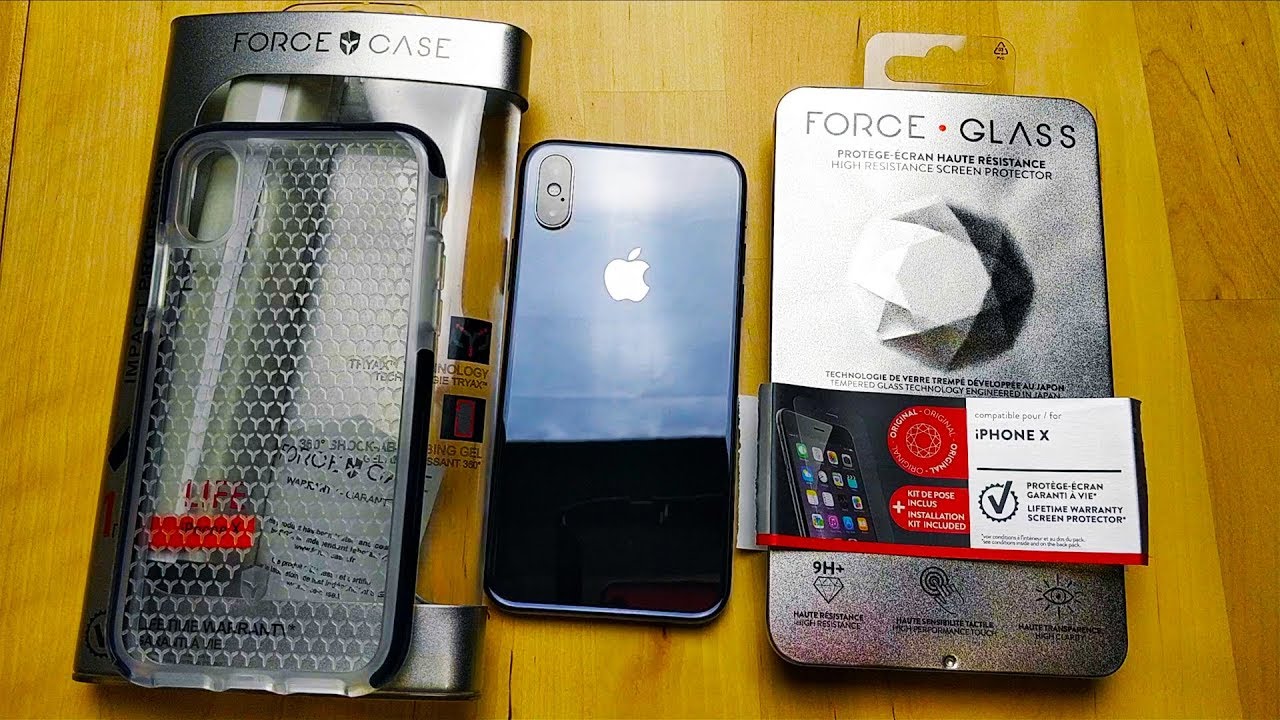 Force Glass Film iPhone X / XS Protection Verre Trempé - Garantie à Vie par  le fabriquant - Protection écran - LDLC