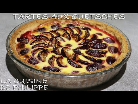 Tarte aux quetsches