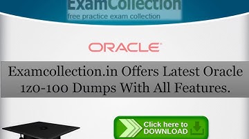 Where Can I Download Valid 1Z0-100 Dumps - Examcollection.in