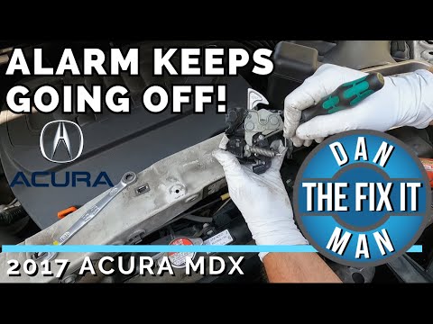 ALARM KEEPS GOING OFF!  How to stop a Honda or Acura Security Alarm from going off.  EASY DIY FIX!