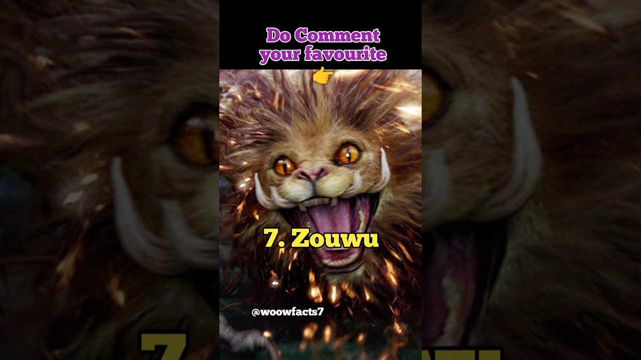 Top 10 Mythological Beasts in Harry Potter 👦⚡📙🧙‍♂️ | Woow Facts 