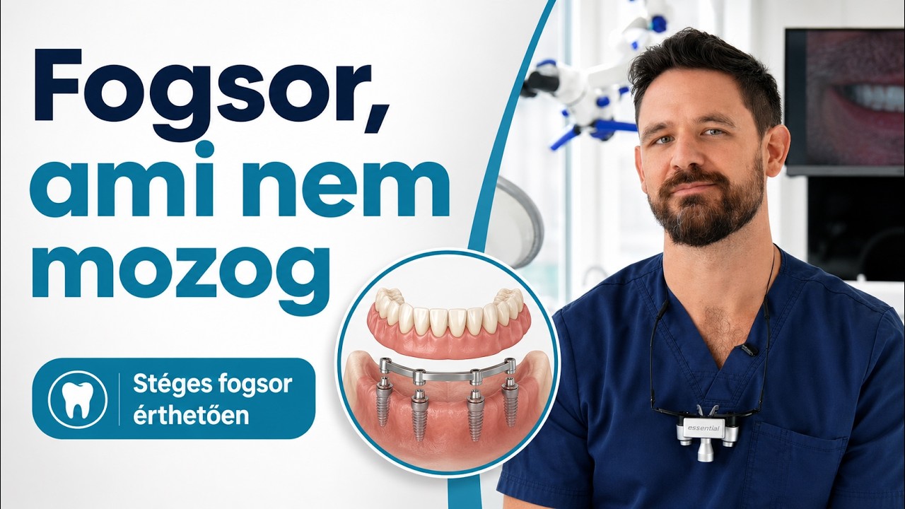 Videó: stéges fogsor vagy fix fogpótlás – melyik való Önnek? PureDental Budapest