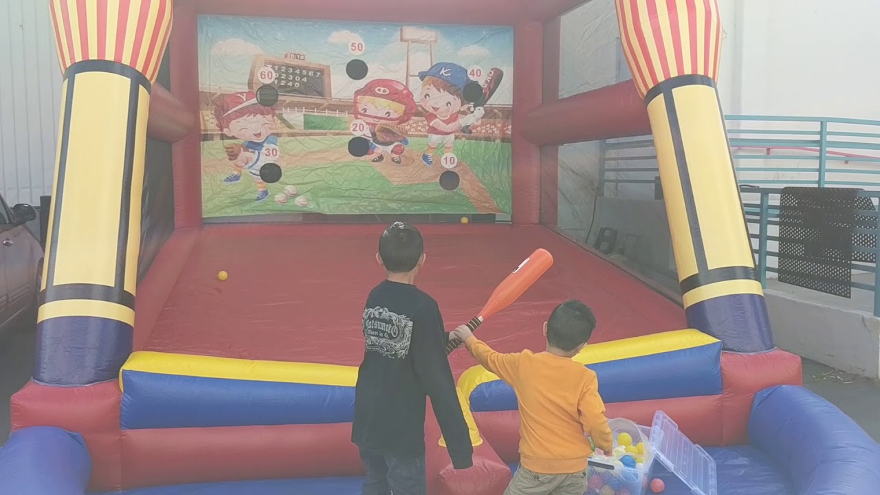 Inflatable Baseball Game