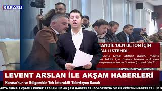 LEVENT ARSLAN İLE AKŞAM HABERLERİ
