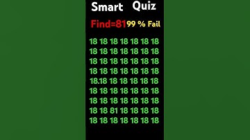 find the odd number 81🤔#education #quiz #iqtest #puzzle  #math  #logicpuzzles #mathematicppuzzles