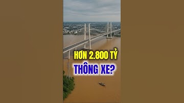 Một trong 2 cây cầu lớn nhất cao tốc Bến Lức – Long Thành - Cầu Bình Khánh #short #2852