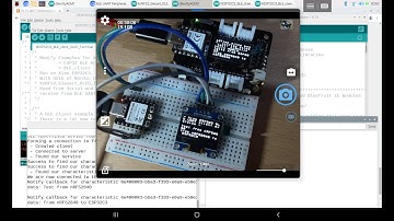 BLE UART Communication between XIAO ESP32C3 (client/central) and nRF52840 (server/peripheral)