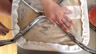 How to Reupholster a Dining / Kitchen Chair