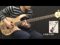 13 真夏の果実／ソロ・ベース演奏動画