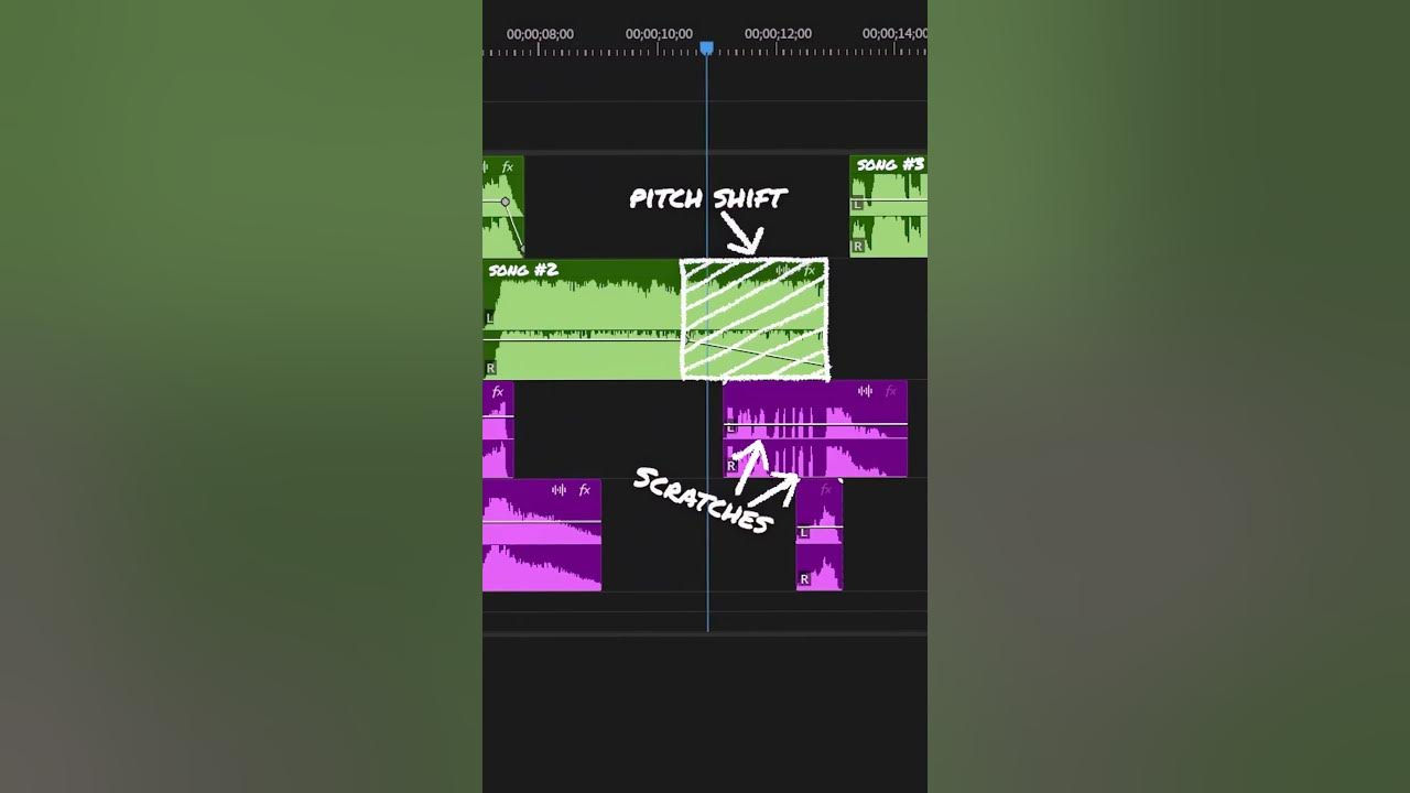 3 Ways to Transition between Songs 👇 #videoediting #adobepremierepro