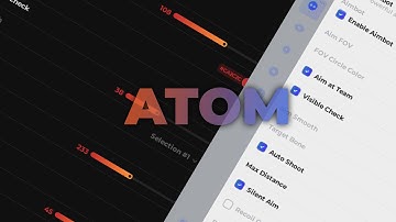 🚀 IMGUI CHEAT MENU ATOM | Modern C++ Interface | Smooth DX11 Animations