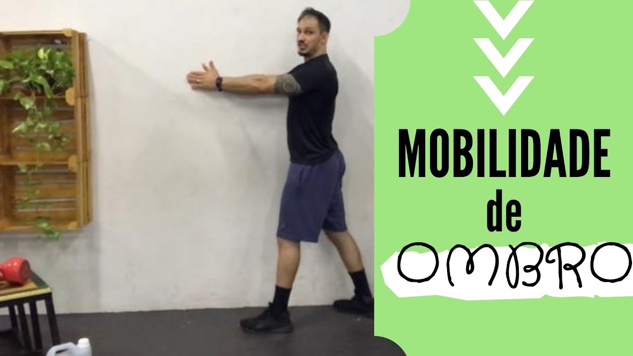 MOBILIDADE DE OMBRO NA PAREDE - YouTube